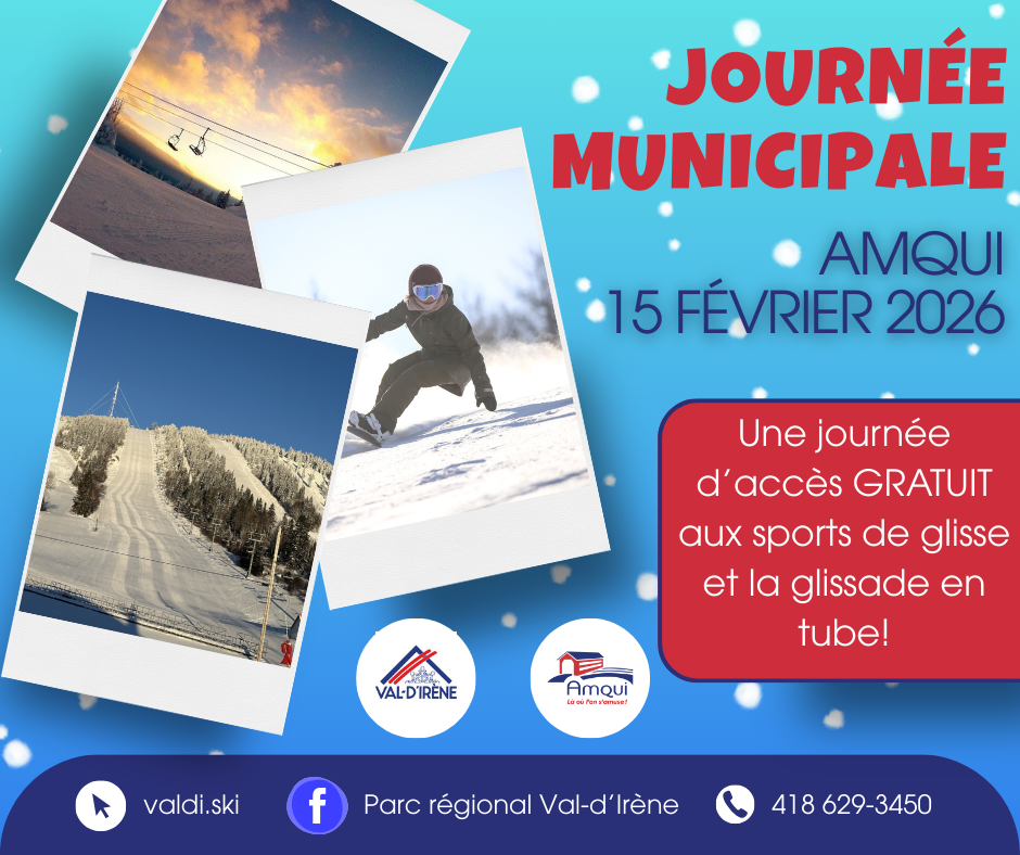 journée municipale val-d'Irène : Ville d'Amqui