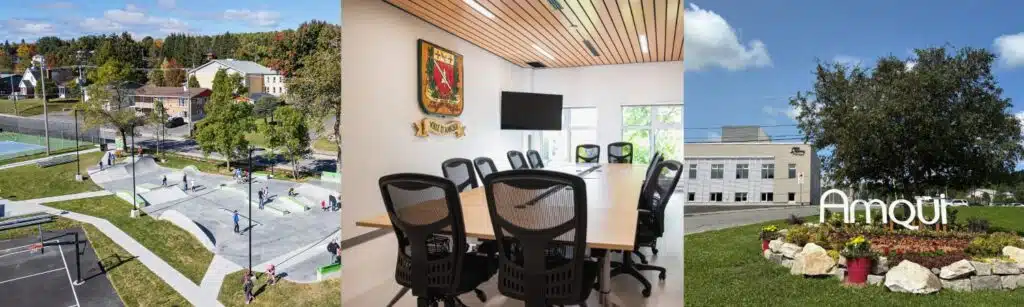 Communiqué : La Ville d'Amqui est finaliste au Mérite Ovation municipale UMQ