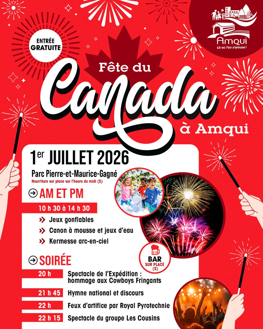 fête du canada amqui programmation 2026